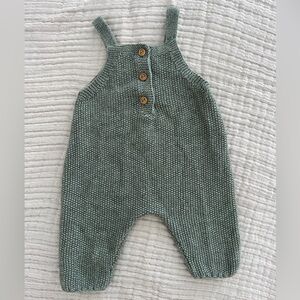 Knit Baby Overalls